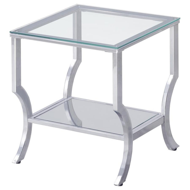 Saide - Glass Top Coffee And End Table Set - JaxCo Furniture