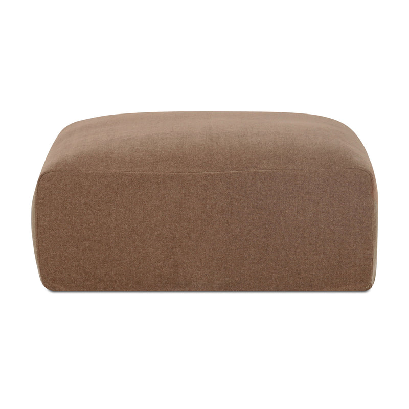 Isla - Accent Ottoman - Light Brown - JaxCo Furniture