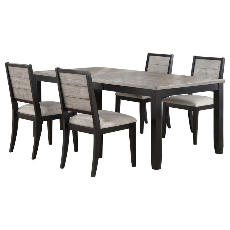 Elodie - Rectangular Extension Leaf Dining Set - JaxCo Furniture