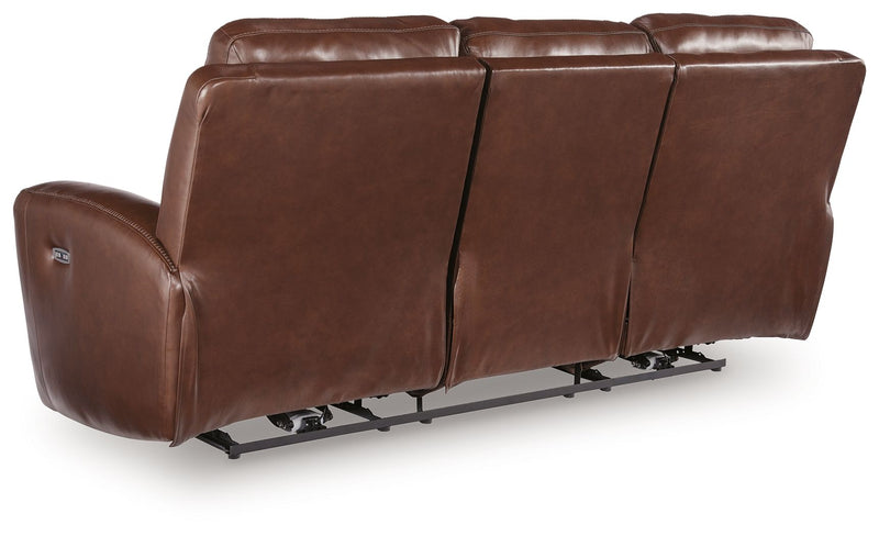 Next Move - Power Reclining Sofa With Adjustable Headrest - JaxCo Furniture