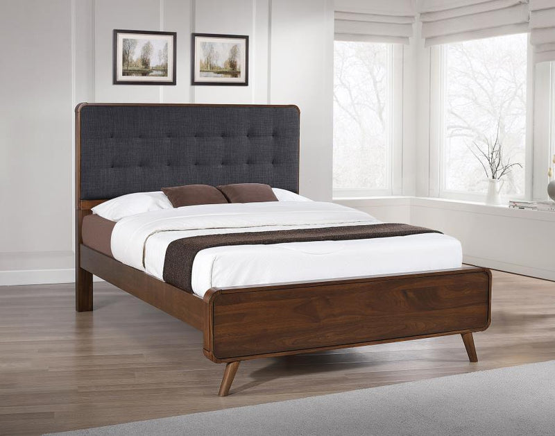 Robyn - Wood Panel Bed - JaxCo Furniture
