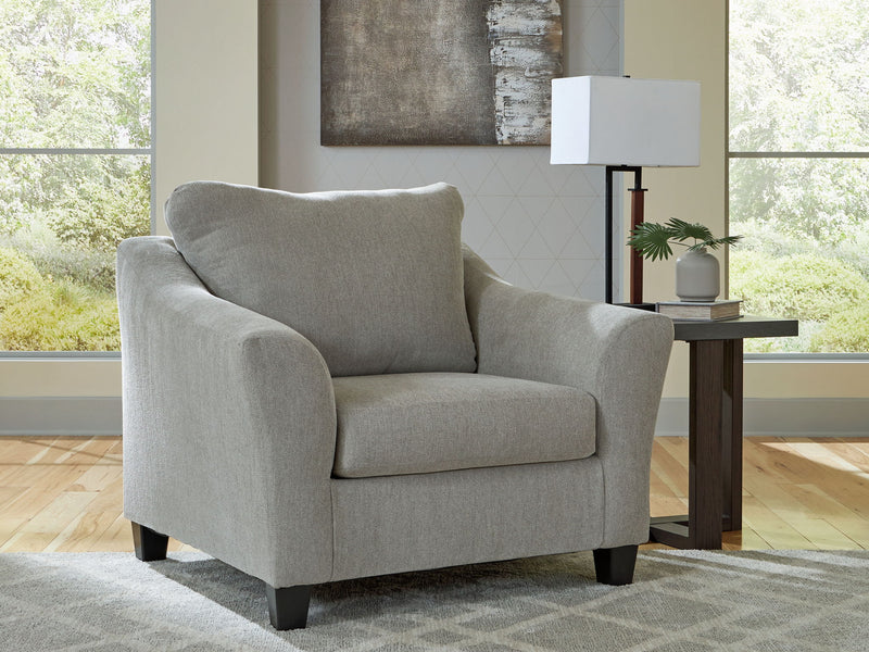 Willarae - Taupe - Chair And A Half - JaxCo Furniture
