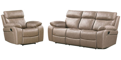 Theon - Manual Glider Reclining Sofa Set - JaxCo Furniture