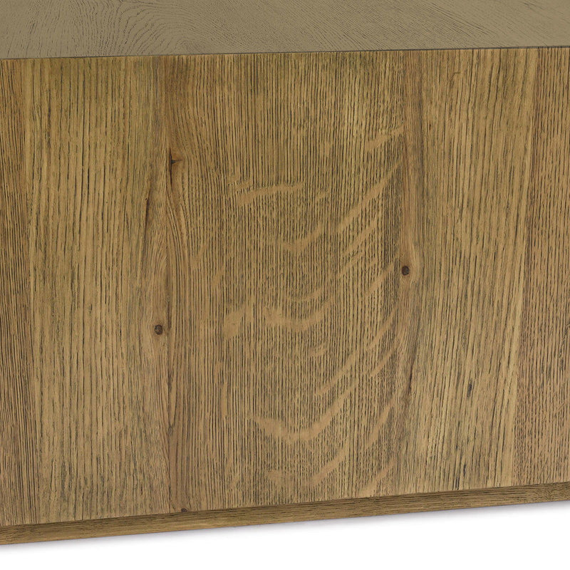 Layne - Square Coffee Table With Casters - JaxCo Furniture