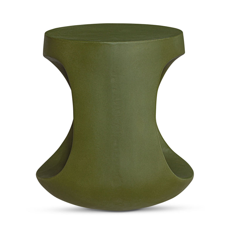 Rothko - Outdoor Stool - Dark Green - JaxCo Furniture