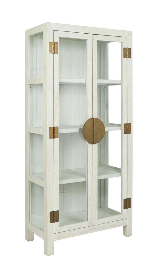 Milroy - Reclaimed Pine Tall Cabinet - Antique White - JaxCo Furniture