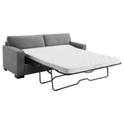 Simpson - Upholstered Sofa Sleeper With Queen Mattress - Gray - JaxCo Furniture