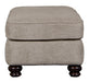 Freemont - Ottoman - Pewter - JaxCo Furniture