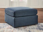 Modmax - Ink - Oversized Accent Ottoman - Fabric - JaxCo Furniture