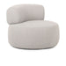 Ellis - Outdoor Swivel Lounge Chair - Light Gray - JaxCo Furniture