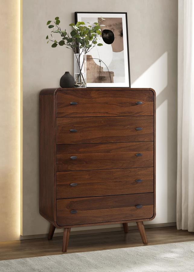 Robyn - 5-Drawer Bedroom Chest - JaxCo Furniture