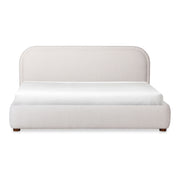 Colin - Queen Bed - Oatmeal - JaxCo Furniture