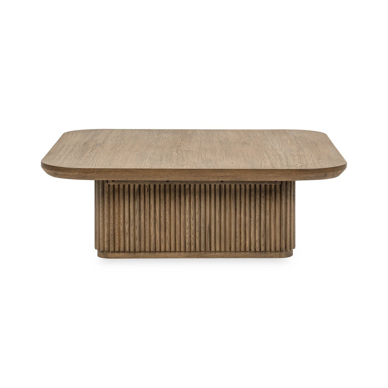 Vander - Solid Wood Square Coffee Table - JaxCo Furniture