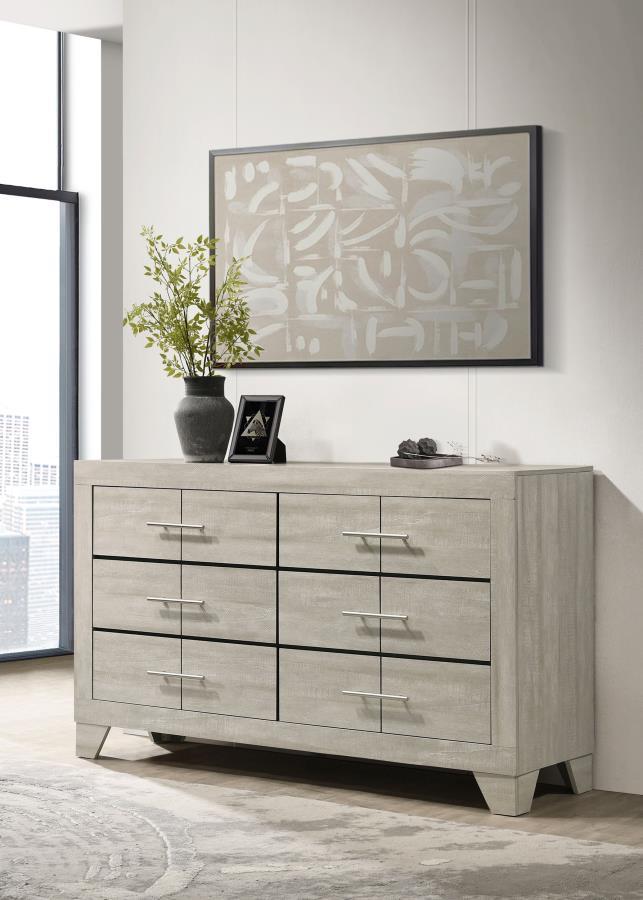 Trenton - 6-Drawer Dresser - JaxCo Furniture