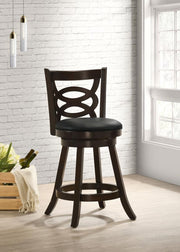 Calecita - Wood Swivel Counter Stool (Set of 2) - JaxCo Furniture