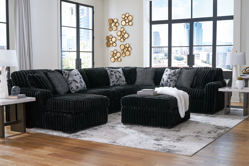 Midnight-Madness - Sectional Set - JaxCo Furniture