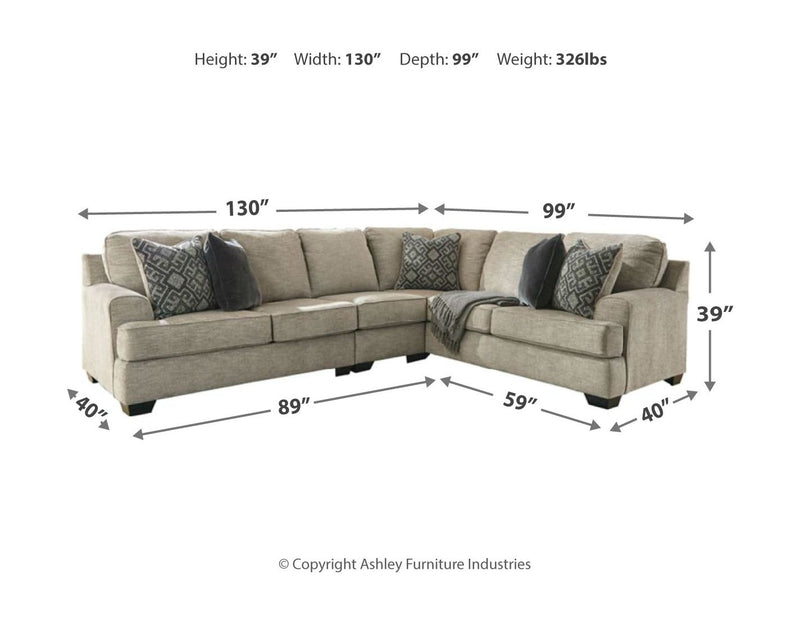 Bovarian - Sectional - JaxCo Furniture
