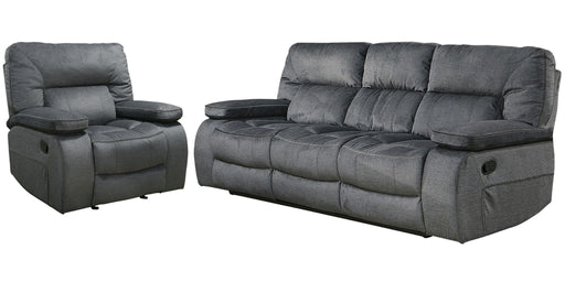 Chapman - Manual Reclining Sofa Set - JaxCo Furniture