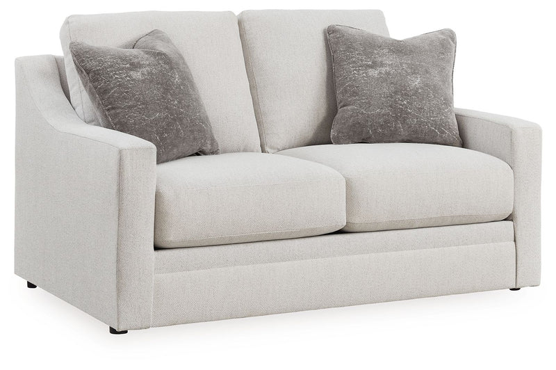 Maitelynn - Chalk - Loveseat - JaxCo Furniture
