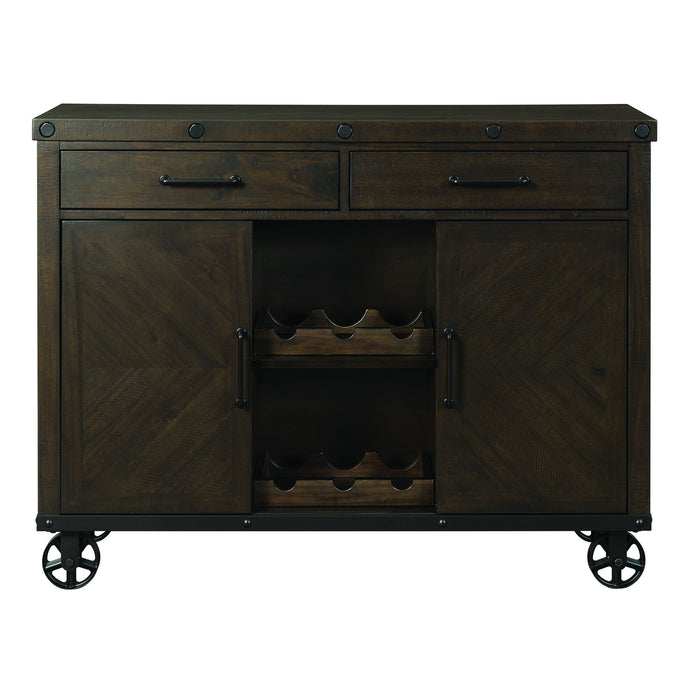 Colorado - Server - Dark Brown - JaxCo Furniture