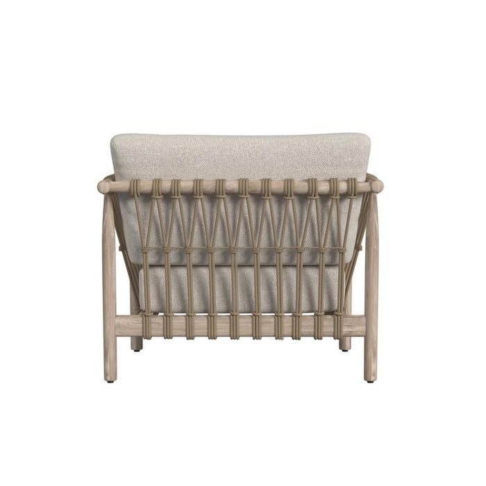 Leo - Outdoor Accent Chair - Taupe - JaxCo Furniture