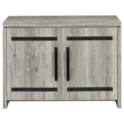 Enoch - 2 Door Engineered Wood Accent Cabinet - Gray Driftwood - JaxCo Furniture