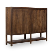 Kharga - 4 Door Cabinet - Natural - JaxCo Furniture