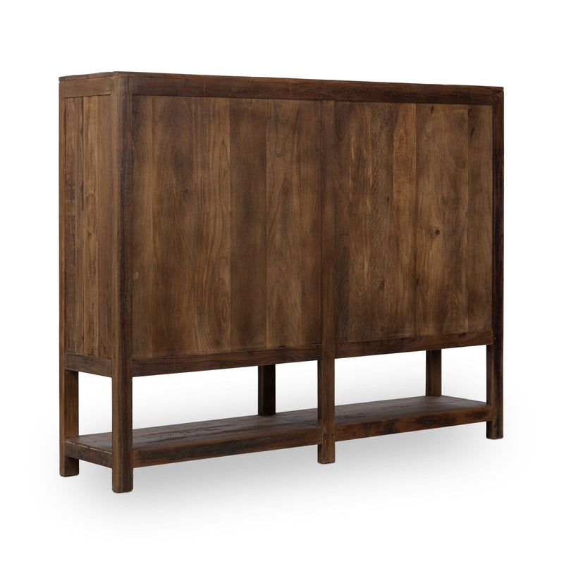 Kharga - 4 Door Cabinet - Natural - JaxCo Furniture