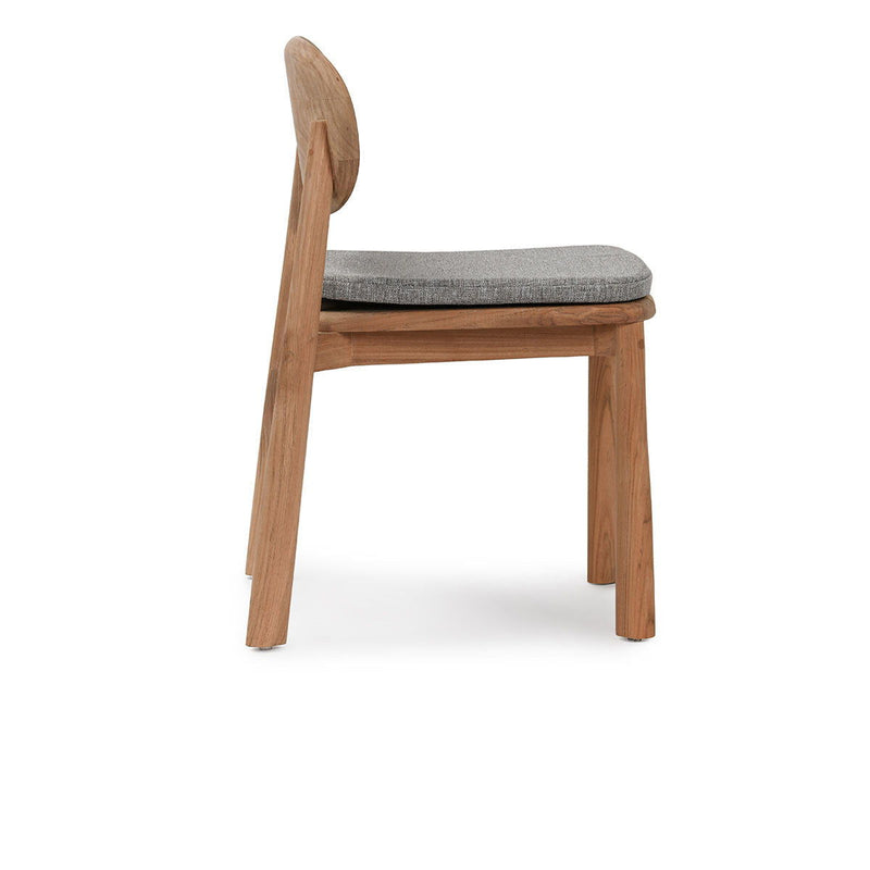 Aston - Outdoor Dining Chair - Natural - JaxCo Furniture