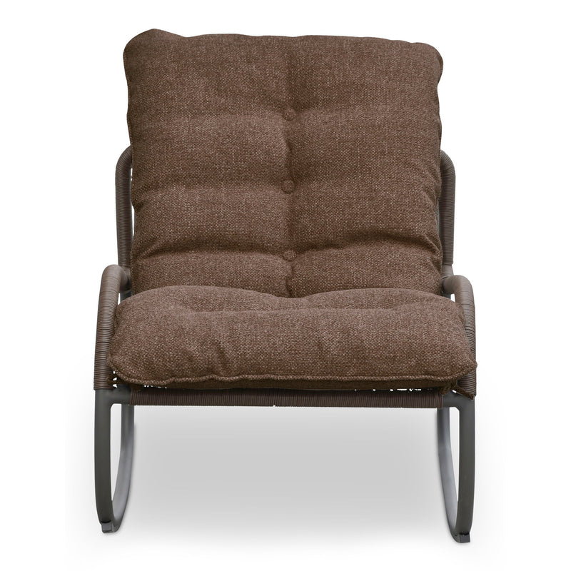 Lyra - Rocker Chair - Dark Brown - JaxCo Furniture