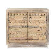 Alta - 2 Door Carved Panel Sideboard - Antique White - JaxCo Furniture