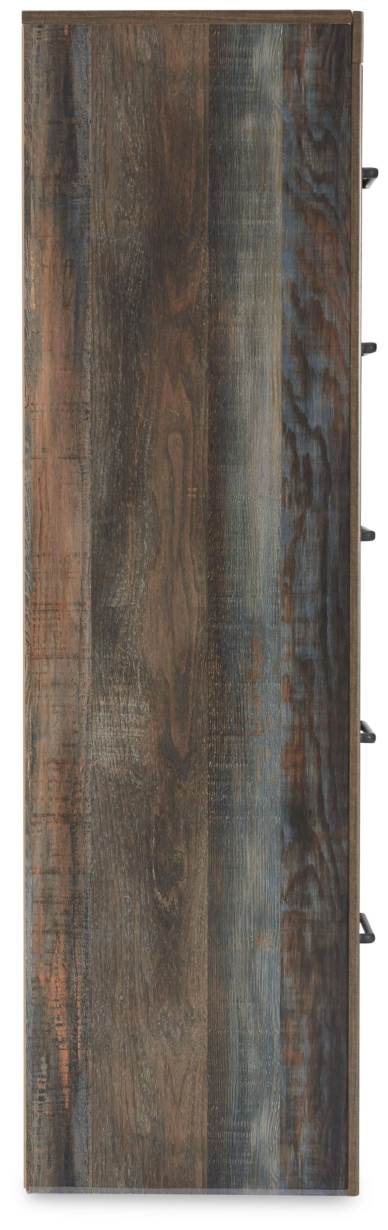 Drystan - Brown / Beige - Five Drawer Chest - JaxCo Furniture