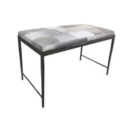 Achen - Hide Bench - JaxCo Furniture