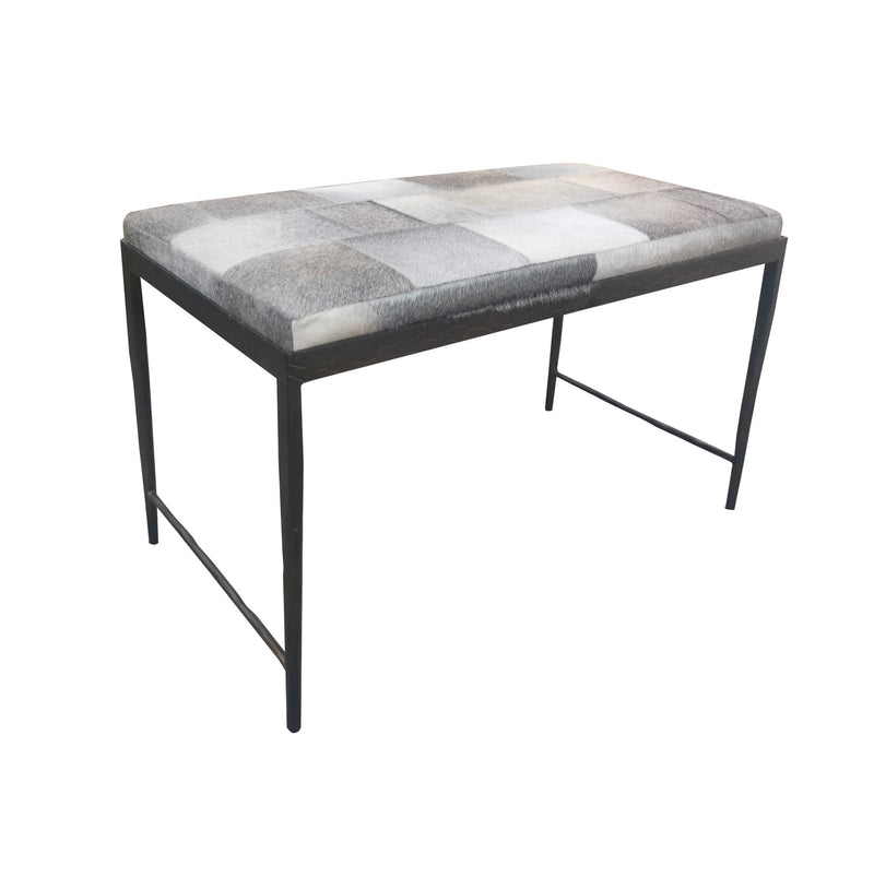 Achen - Hide Bench - JaxCo Furniture