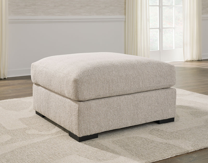 Ballyton - Sand - Oversized Accent Ottoman - JaxCo Furniture