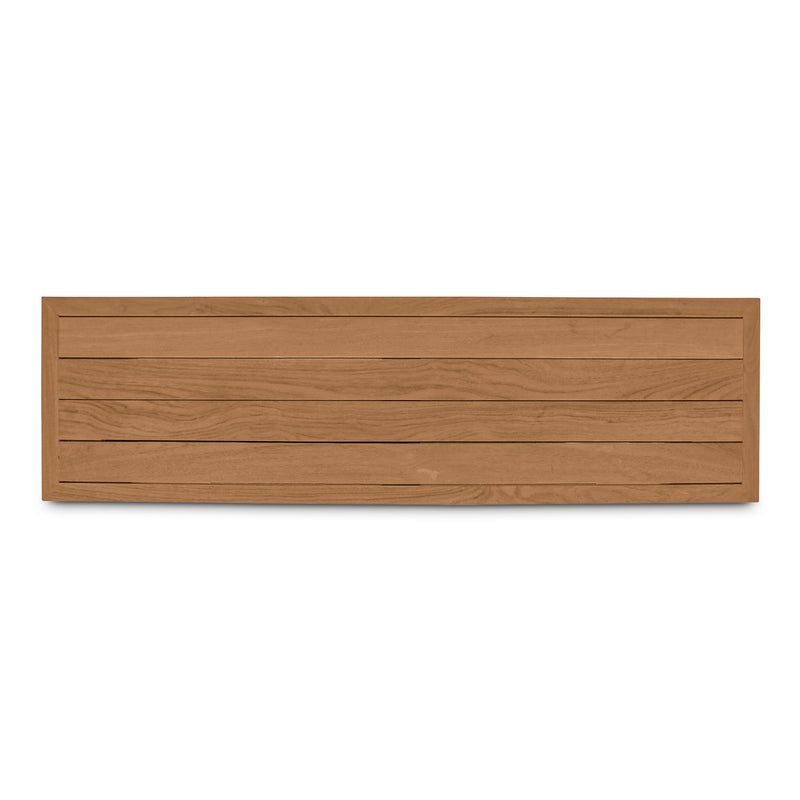 Marina - Outdoor Dining Bench - Light Brown - JaxCo Furniture