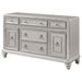 Bling Game - Dining Sideboard Buffet Cabinet - Metallic Platinum - JaxCo Furniture