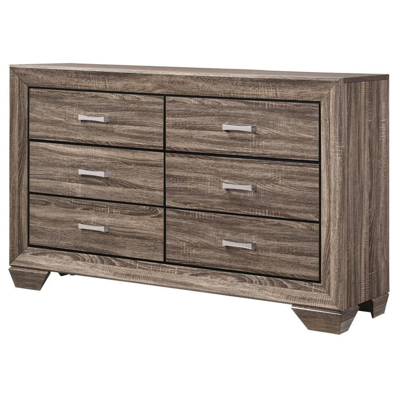 Kauffman - 6-Drawer Dresser - JaxCo Furniture