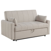 Portland - Boucle Upholstered Sleeper Sofa Bed - JaxCo Furniture