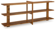 Fayemour - Brown - Console Sofa Table - JaxCo Furniture