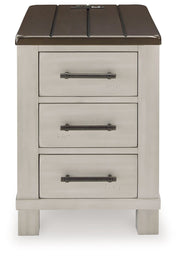 Darborn - Gray / Brown - Chair Side End Table - JaxCo Furniture