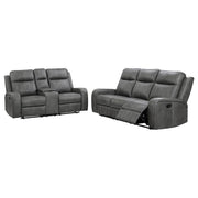 Raelynn - Upholstered Reclining Sofa Set - JaxCo Furniture