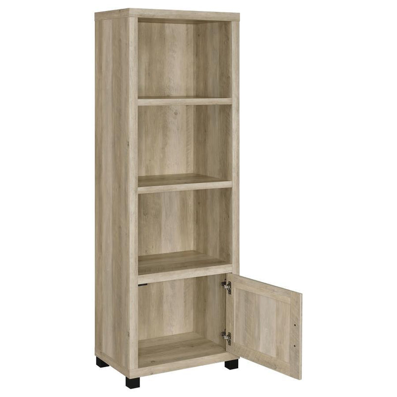 Sachin - 3-Shelf Engineered Wood Media Tower - JaxCo Furniture