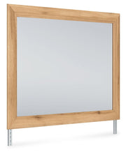 Aleaport - Warm Brown - Bedroom Mirror - JaxCo Furniture