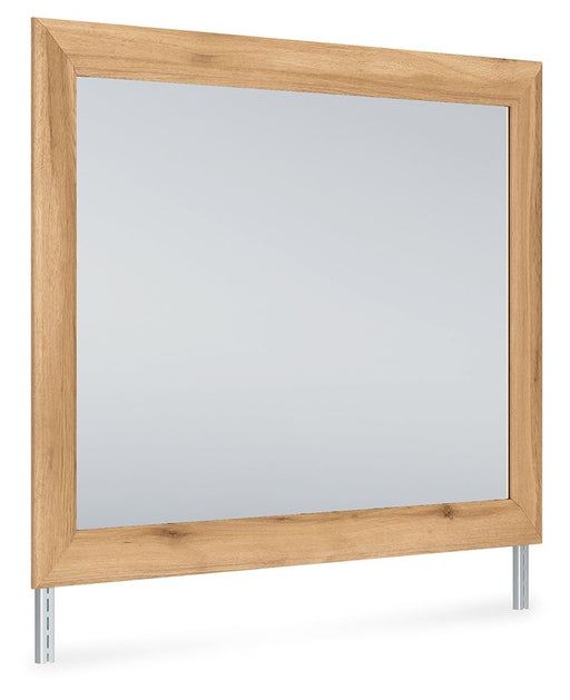 Aleaport - Warm Brown - Bedroom Mirror - JaxCo Furniture
