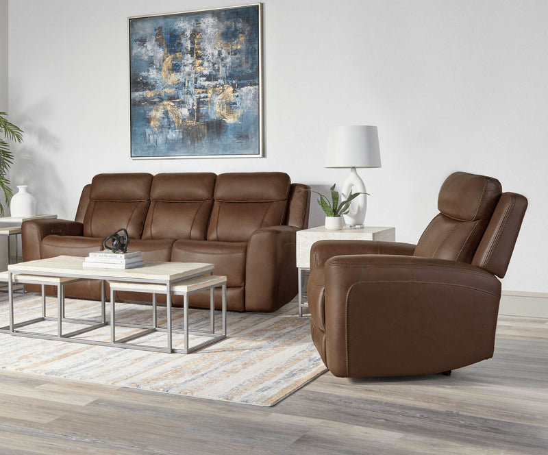 Calgary - Power Reclining Sofa Set - JaxCo Furniture