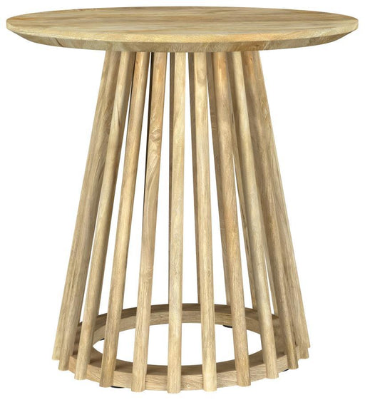 Touhy - Round Solid Wood Table - JaxCo Furniture