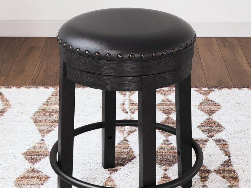 Valebeck - Upholstered Swivel Stool - JaxCo Furniture