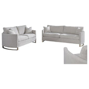 Corliss - Upholstered Arched Arm Sofa Set - JaxCo Furniture