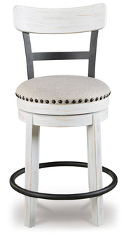 Valebeck - Full Back Swivel Stool - JaxCo Furniture
